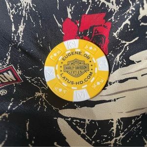 Harley Davidson dealership poker chip.